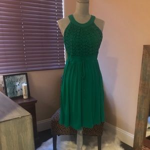 Beautiful green Calvin Klein dress